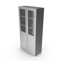 Metal Medical Cabinet PNG & PSD Images