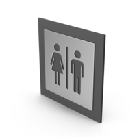 Bathroom Gender Signs PNG & PSD Images