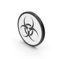 Icon Biohazard Symbol PNG & PSD Images