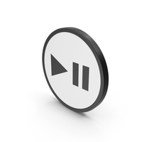 Icon Play Pouse Button PNG & PSD Images