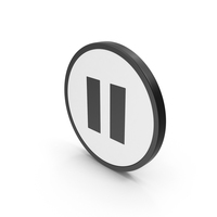 Icon Pouse Button PNG & PSD Images