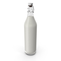 Organic Milk Bottle PNG & PSD Images