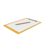 Notepad And Pencil PNG & PSD Images