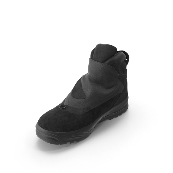 Men's Winter Boot PNG & PSD Images