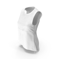 Women's Vest White PNG & PSD Images