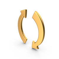 Circular Directional Arrows PNG & PSD Images