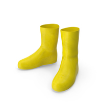 Rubber Safety Boots PNG & PSD Images