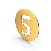 Numeral 5 PNG & PSD Images