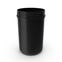 40oz Plastic Wide Mouth Jar PNG & PSD Images