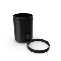 60oz Plastic Wide Mouth Jar PNG & PSD Images