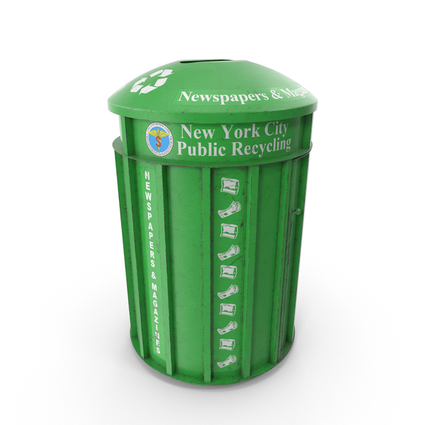 Recycle Bin Green PNG & PSD Images