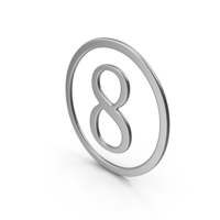 Number Eight In Ring PNG & PSD Images