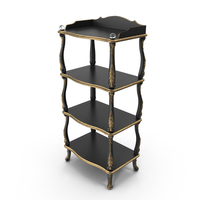 Savio Firmino Baroque Etagere PNG & PSD Images