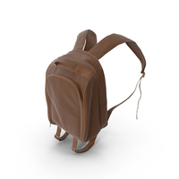 Women's Backpack Brown PNG & PSD Images