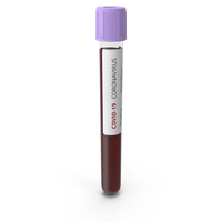 Coronavirus Blood Sample Full Standing Neutral PNG & PSD Images