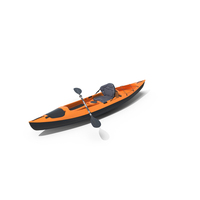 Orange Kayak PNG & PSD Images