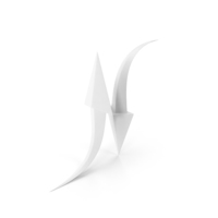Arrows White PNG & PSD Images