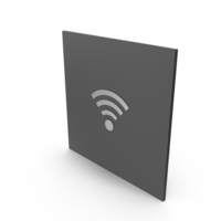 Stainless Steel Sign WiFi PNG & PSD Images