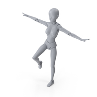 Mannequin Female Balance PNG & PSD Images