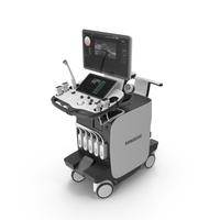 Samsung Medison RS80A Ultrasound Machine PNG & PSD Images