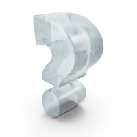 Ice Question Mark PNG & PSD Images