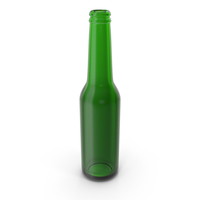 Clean Green Beer Bottle PNG & PSD Images