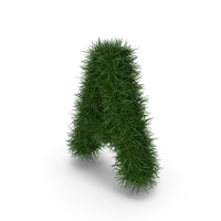 Grass Letter A PNG & PSD Images