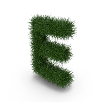 Grass Letter E PNG & PSD Images