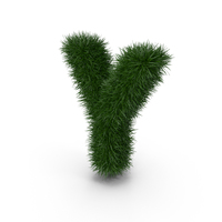 Grass Letter Y PNG & PSD Images