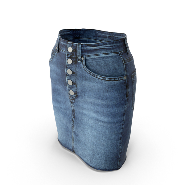 Skirt Dark Blue PNG & PSD Images