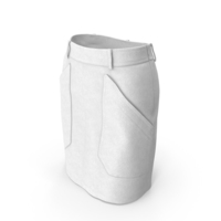 Skirt White PNG & PSD Images