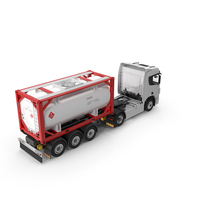 ISO20 Tank Trailer PNG & PSD Images