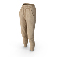 Women's Pants Beige PNG & PSD Images