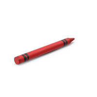 Crayon Red PNG & PSD Images