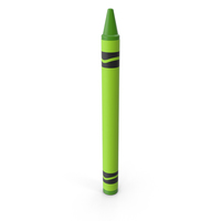 Crayon Green PNG & PSD Images