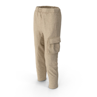 Women's Pants Beige PNG & PSD Images