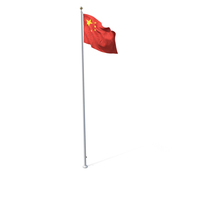 Flag On Pole China PNG & PSD Images