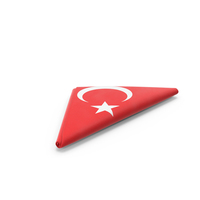 Folded Turkish Flag PNG & PSD Images