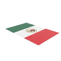 Flag Laying Pose Mexico PNG & PSD Images