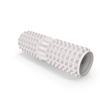 Yoga Massage Foam Roller White PNG & PSD Images