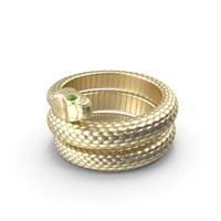 Snake Ring Gold PNG & PSD Images