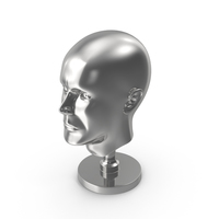 Silver Head Statue PNG & PSD Images