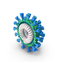 Coronavirus MERS-CoV Cross Section PNG & PSD Images