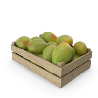 Crate of Mangoes PNG & PSD Images