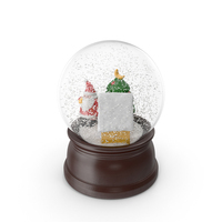 Snow Globe Christmas Decoration PNG & PSD Images