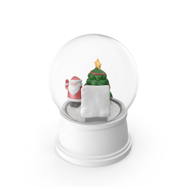 Snow Globe Christmas Decoration PNG & PSD Images