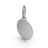 Round Keychain PNG & PSD Images