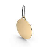 Round Keychain PNG & PSD Images