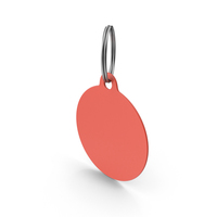 Round Keychain PNG & PSD Images
