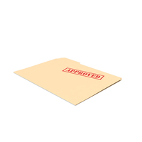 Approved Folder Empty PNG & PSD Images